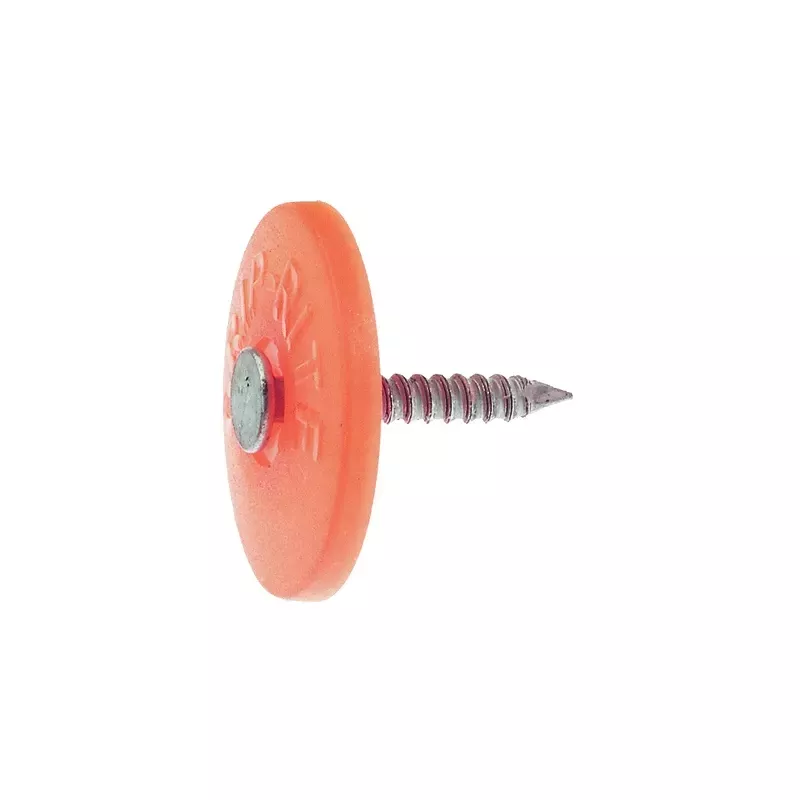 1-1/2 In. 12 Gauge Electrogalvanized Cap Nails With Plastic Insulation Caps – 200 Count