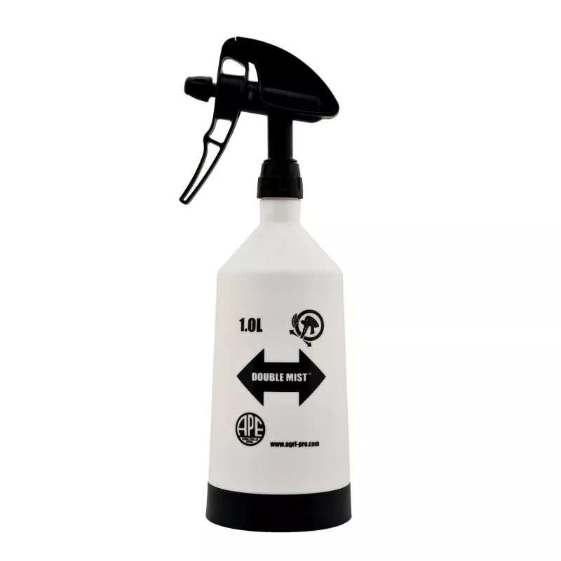 1 L Double Mist Sprayer with Viton Seal White