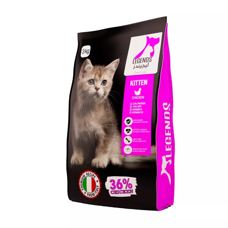 (10 Items) Legends For Kitten 3Kg