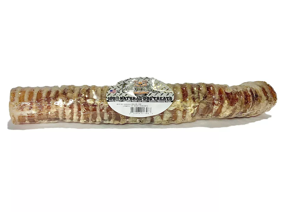 12" Beef Trachea Dog Chew