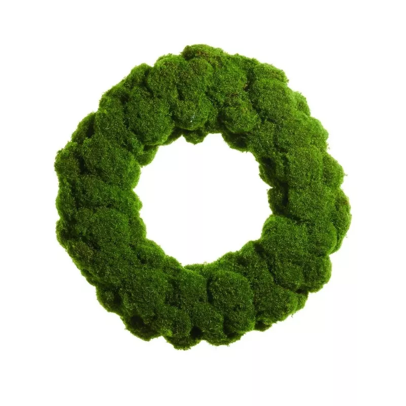 18″ Moss Wreath