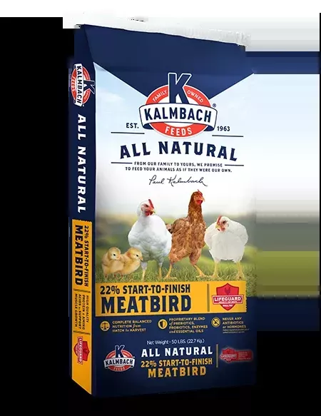 22% Start-To-Finish Meatbird Feed