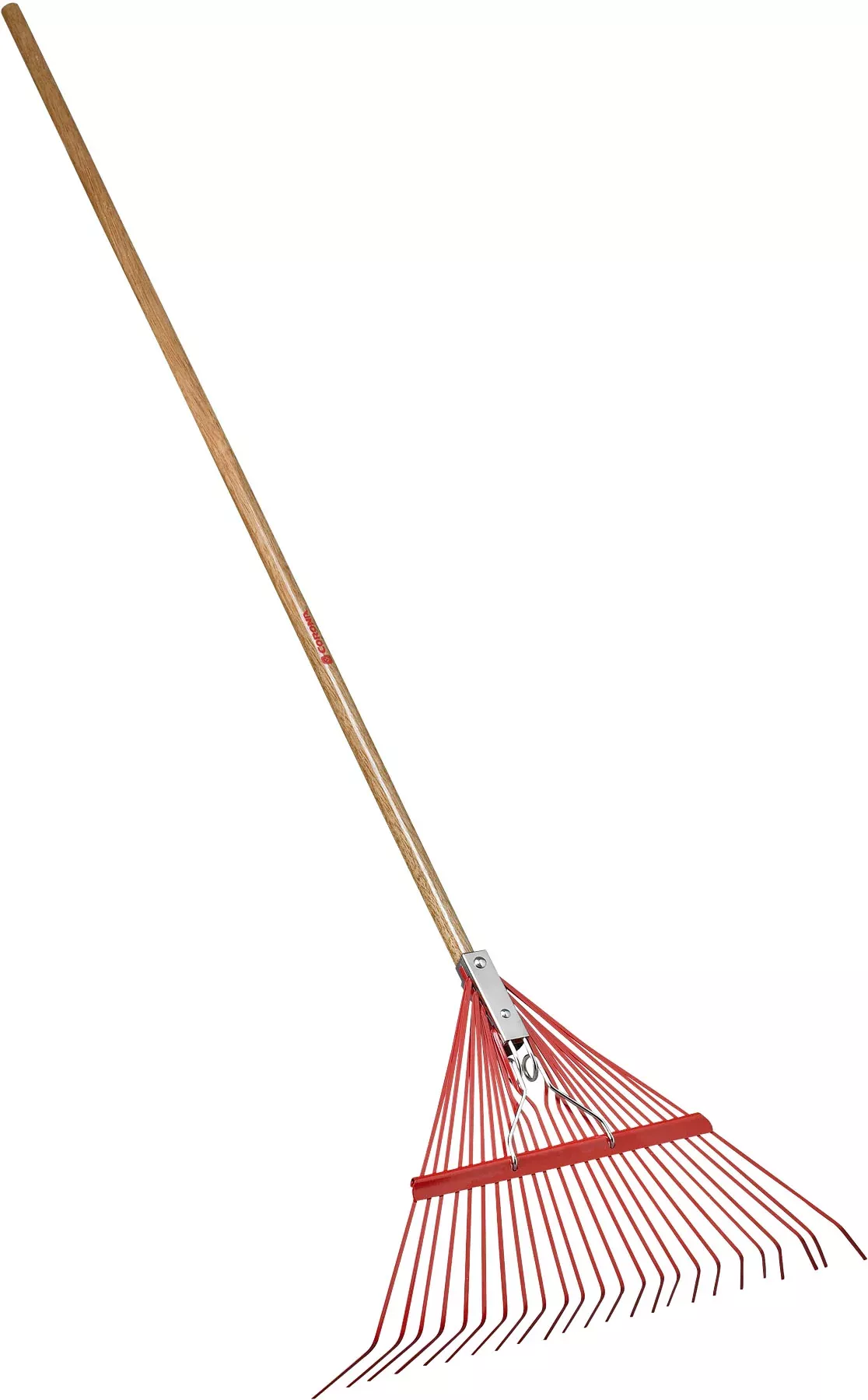 24 Tine Wood Handle Spring Brace Rake