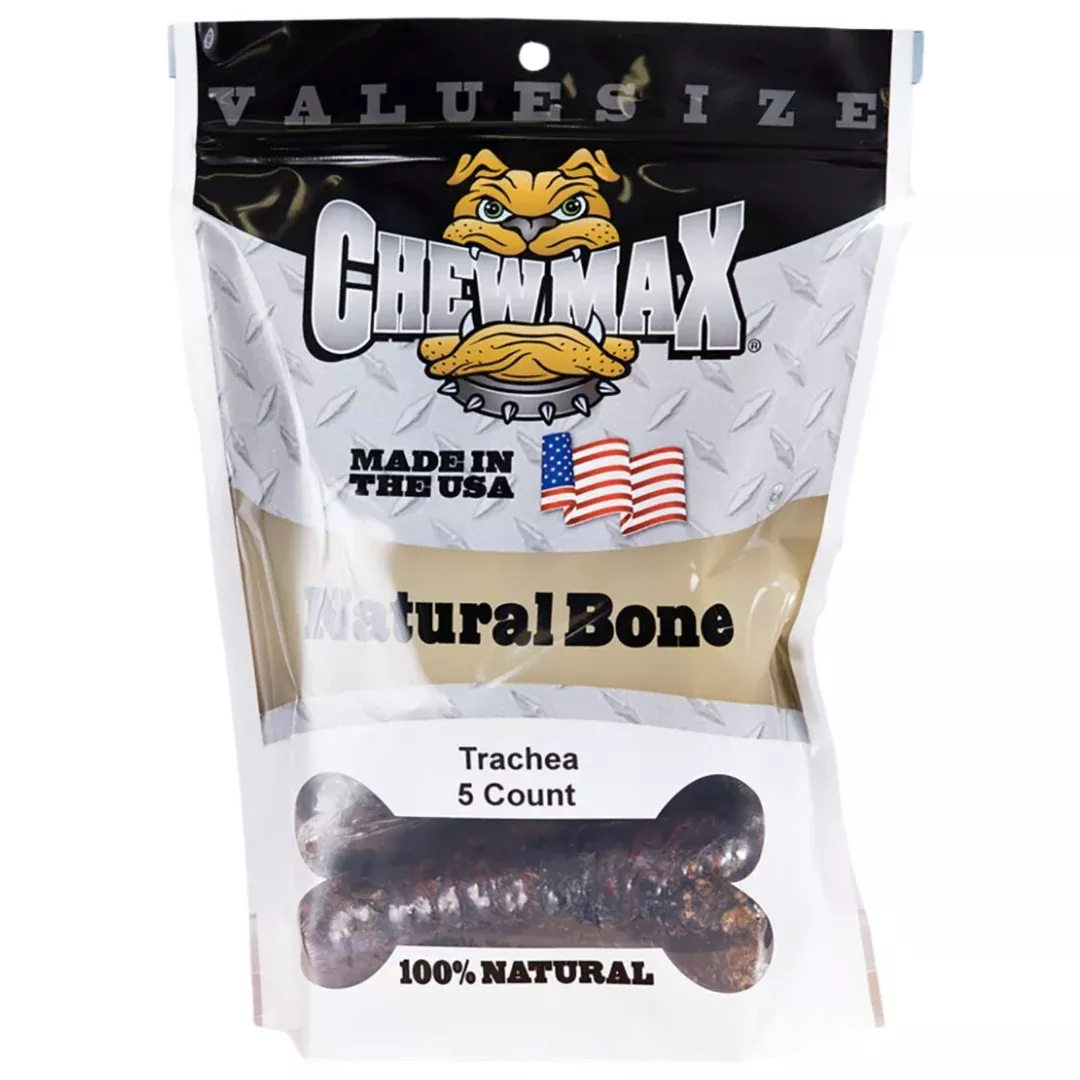 5 Count 5"-6" Beef Trachea Dog Chews