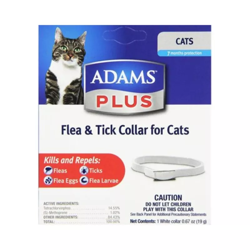 Adam’s Flea & Tick Collar for Cats