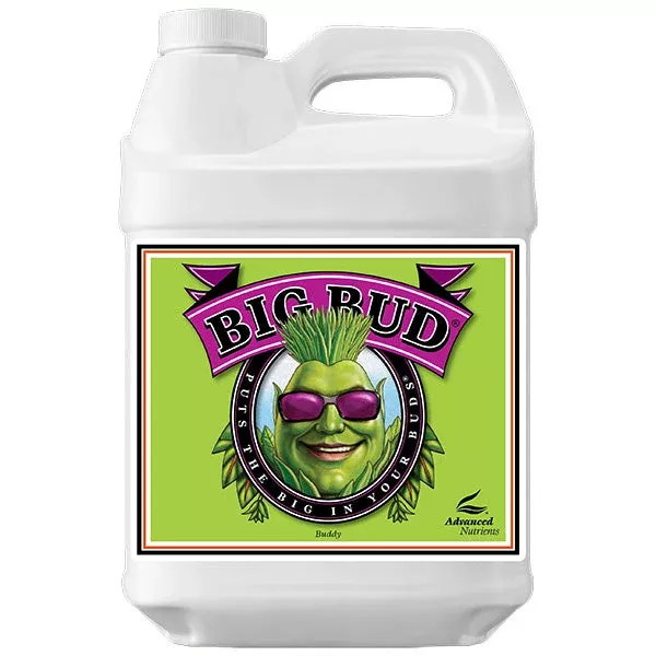 Advanced Nutrients, Big Bud, Liquid Fertilizer, Bloom Booster (10 Liters)