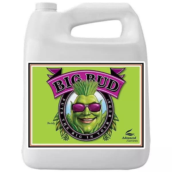 Advanced Nutrients, Big Bud, Liquid Fertilizer, Bloom Booster (4 Liters)