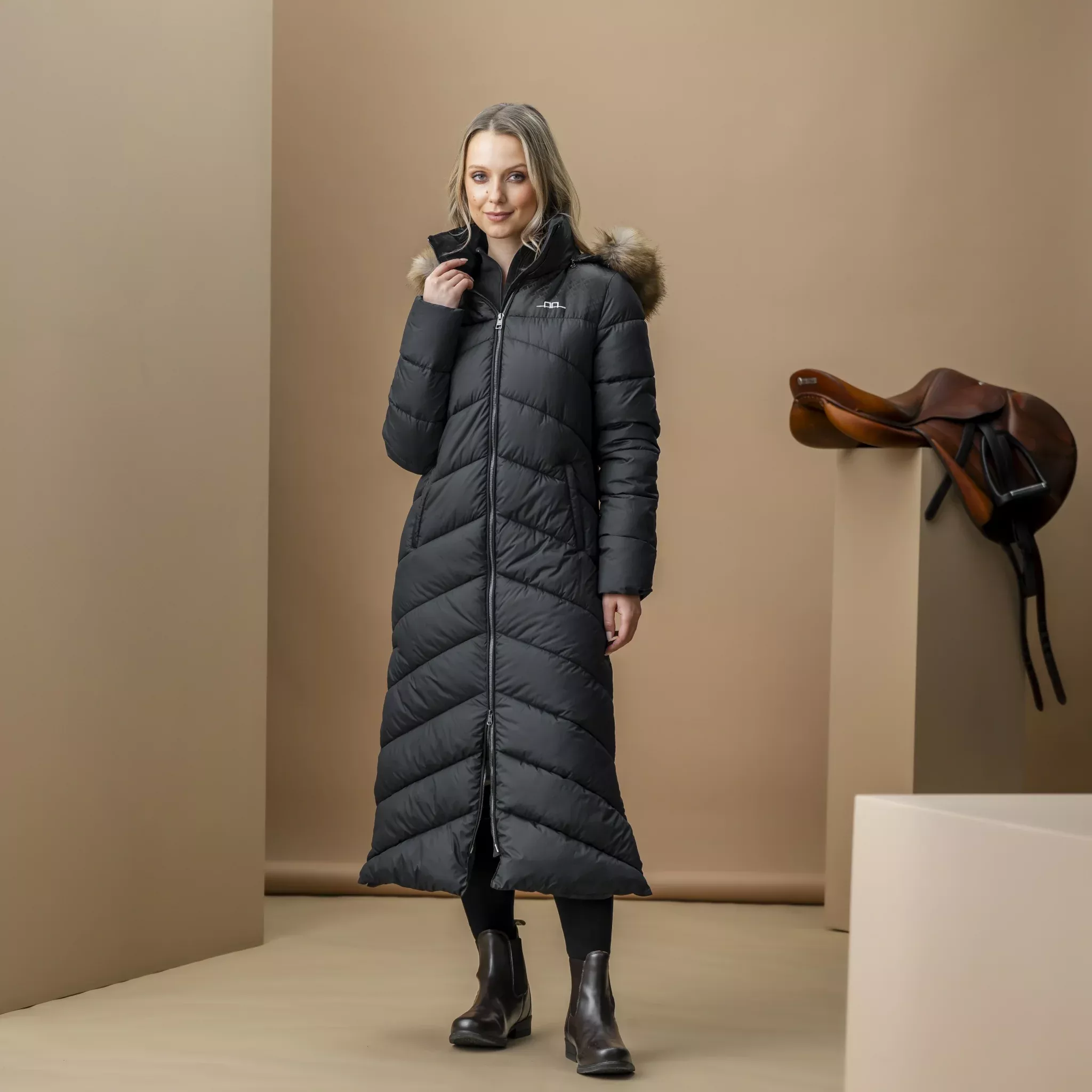 Alessandro Albanese Nivia Ripstop Long Puffer Coat