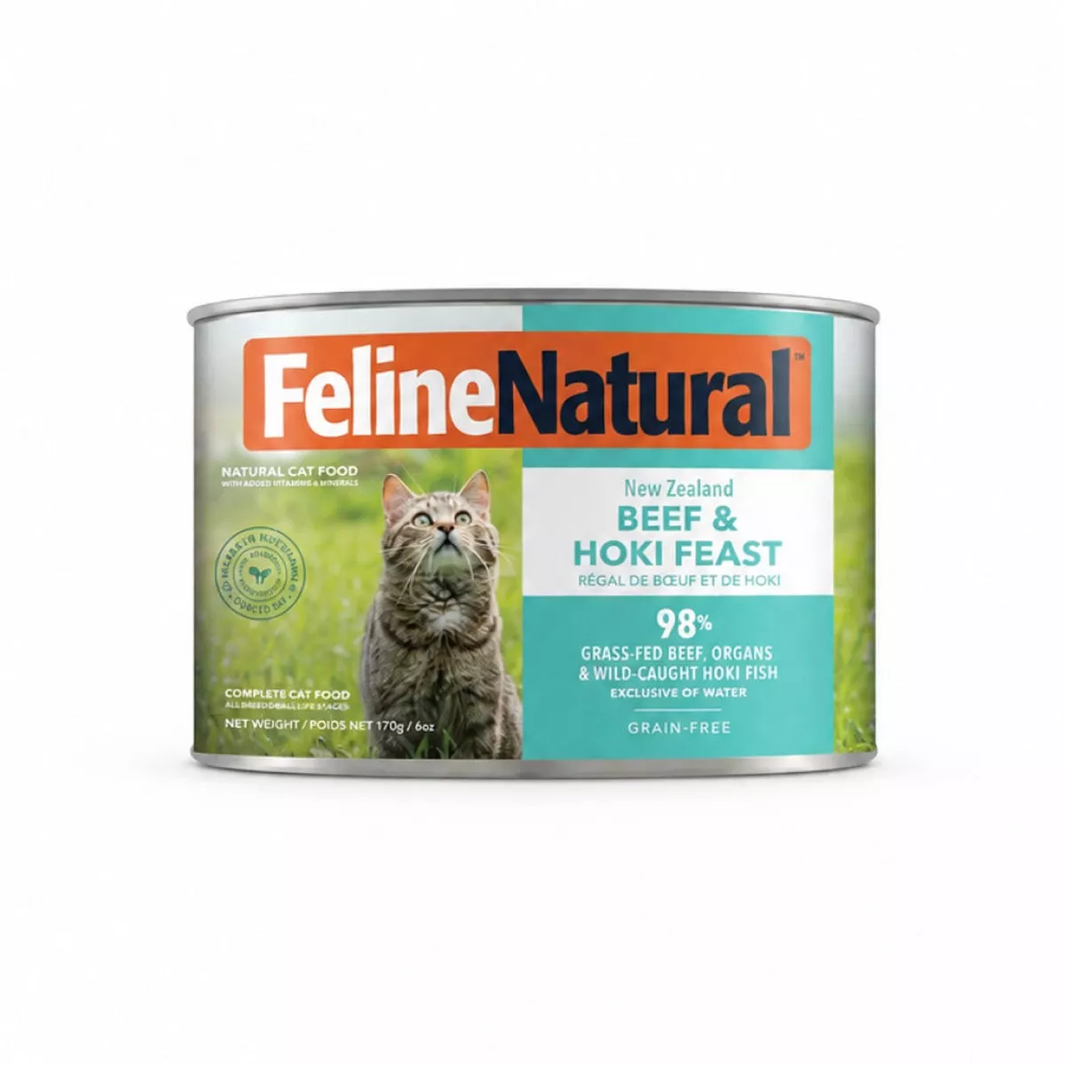 All Life Stages Hoki & Beef Feast Cat Can