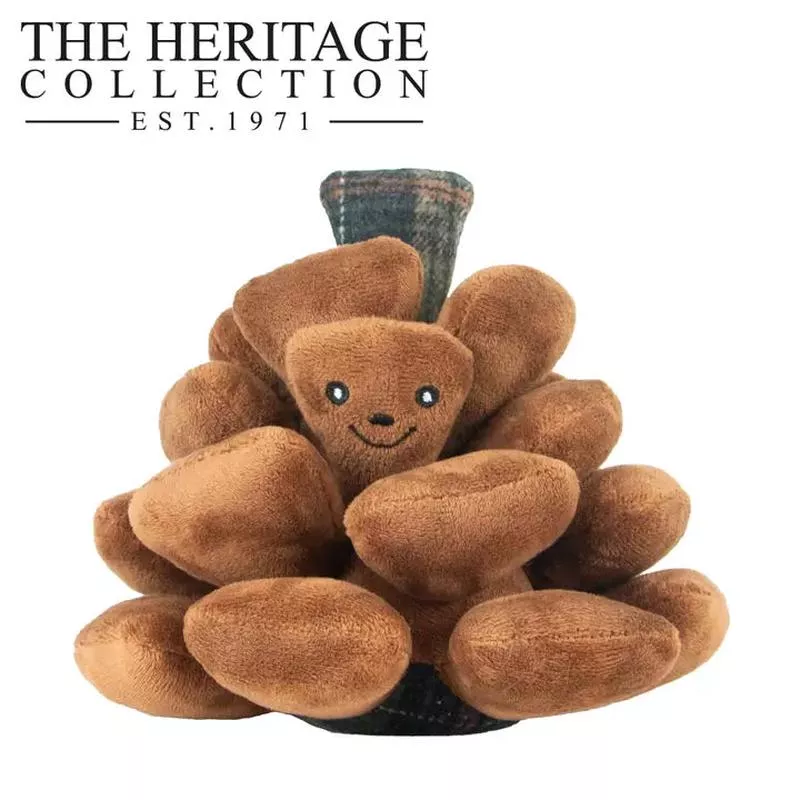 Ancol Heritage Peter Pine Cone Plush Toy