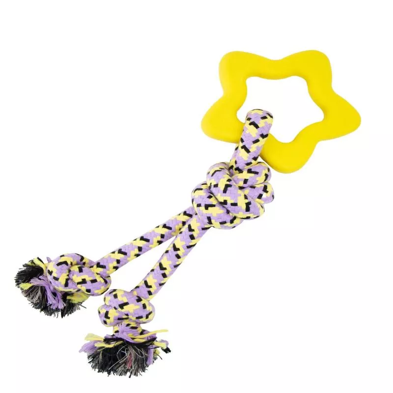 Ancol Playtime Ropey Star Dog Toy