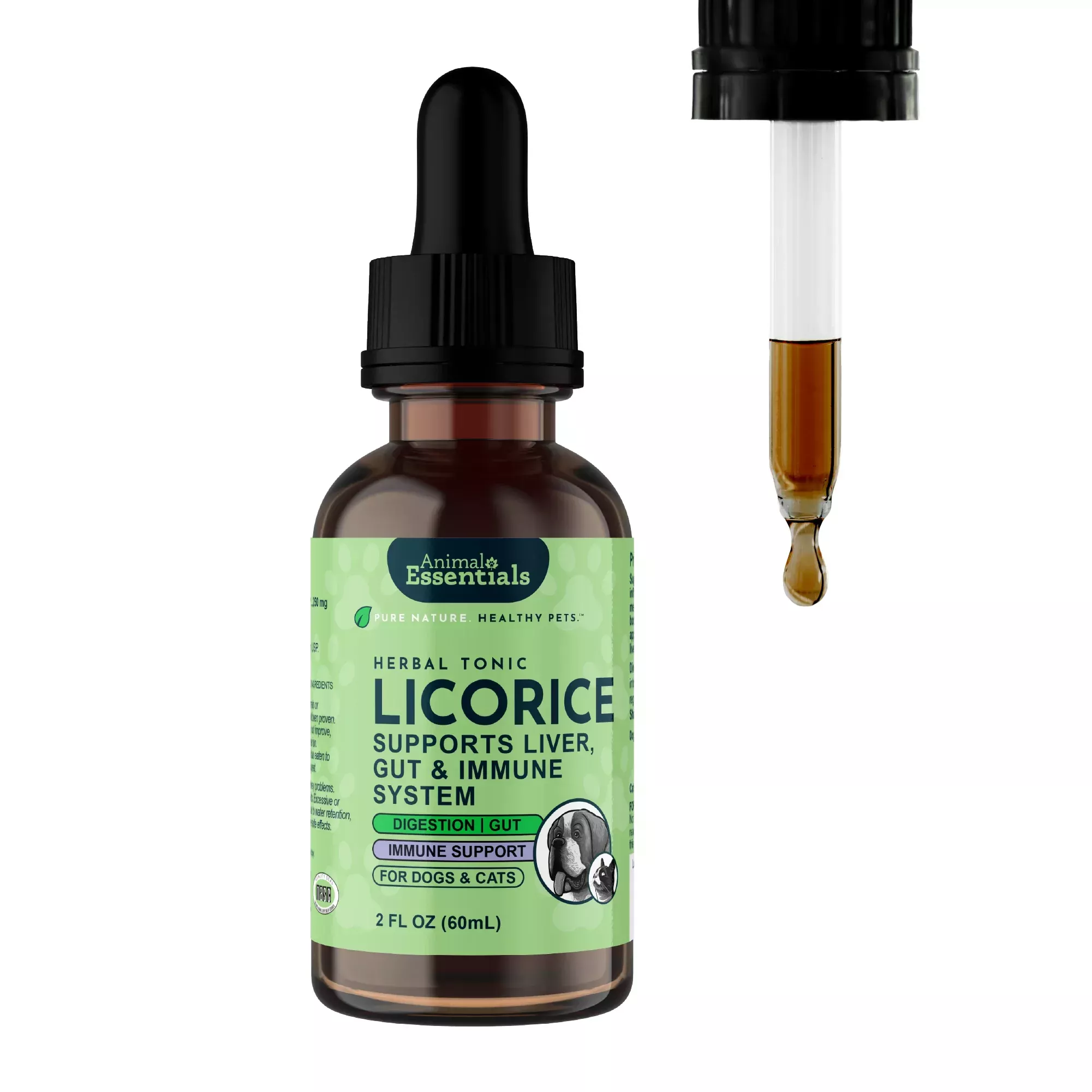 Animal Essentials | Licorice Herbal Tonic – 2oz