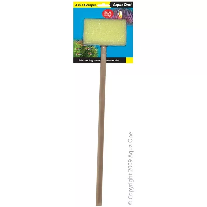 AQUA ONE SCRAPER 4 IN 1 – 45CM