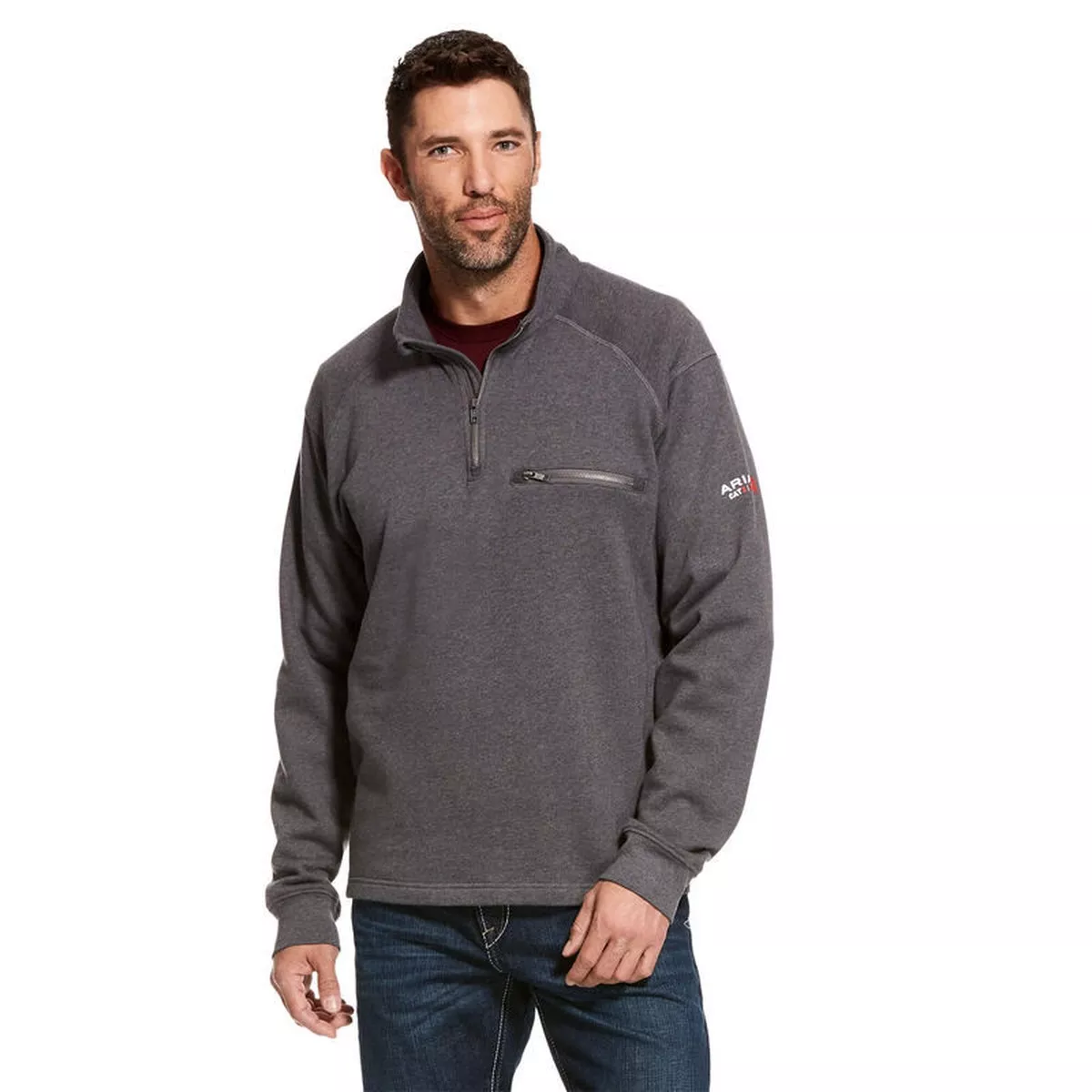 Ariat Men's FR Rev 1/4 Zip Sweatshirt