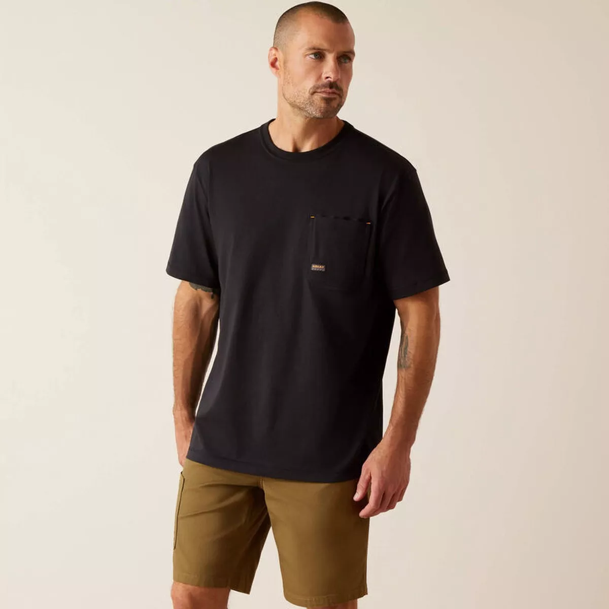 Ariat Men's Rebar Workman Victory Eagle Tee
