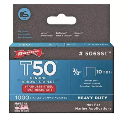 Arrow 3/8″ Flat Staple
