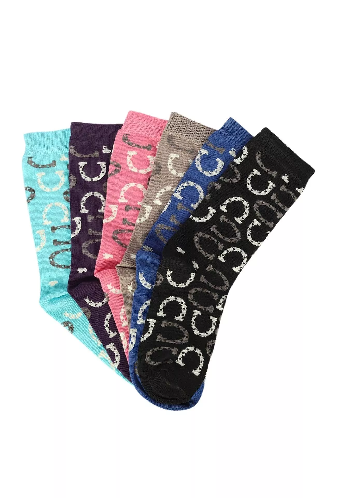 AWST Int'l Lucky Horseshoes Socks