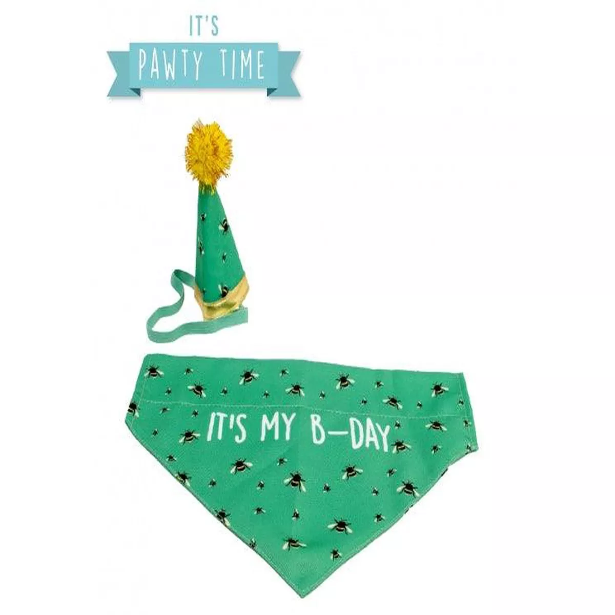B-Day Hat & Bandana Set