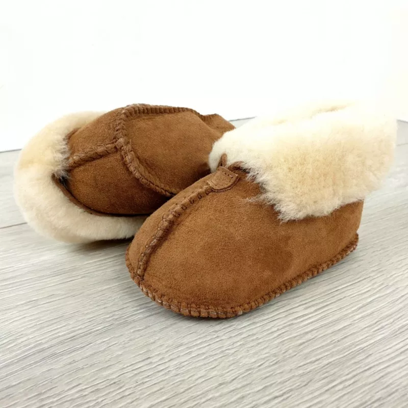Baby Boots – Turn Down Pink