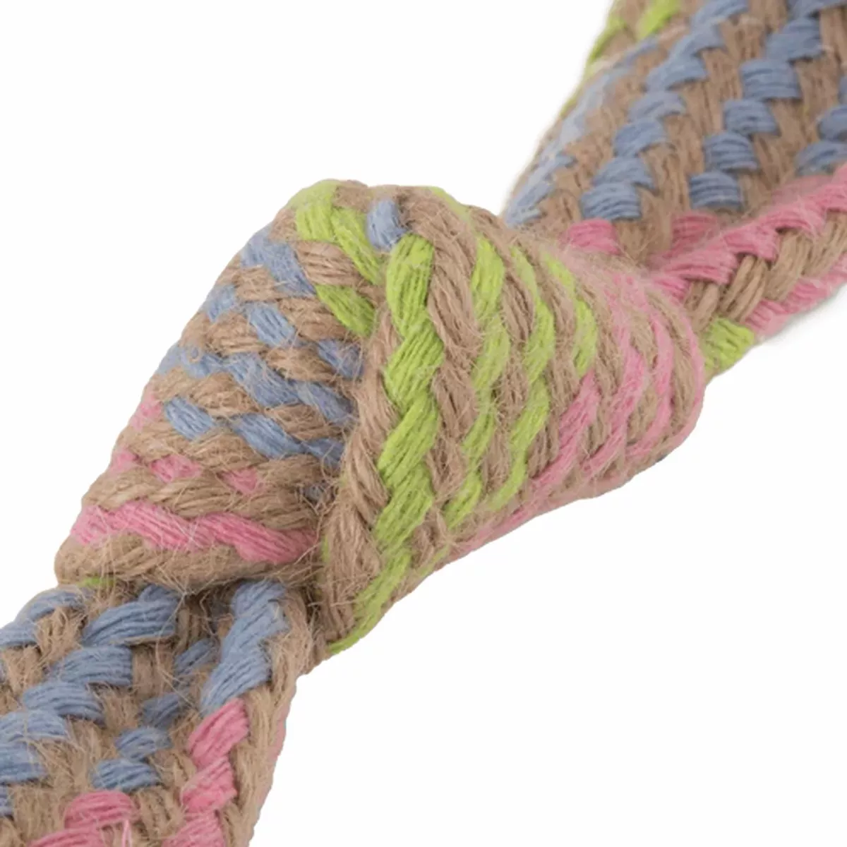 Beco Hemp Rope Squeaker Dog Toy