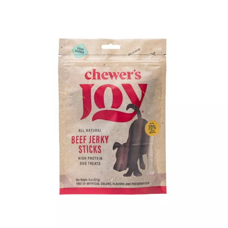 Beef Jerky Sticks for Dogs5-6″ (8oz)