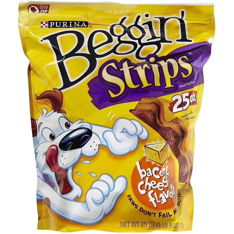 Beggin Strips Bacon & Cheese 25oz