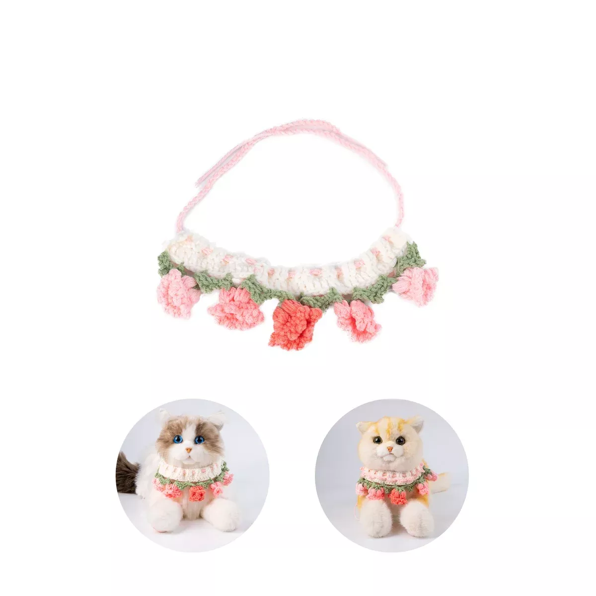 Bellflower Scarf - Pinkfor Cat Dog & Pet
