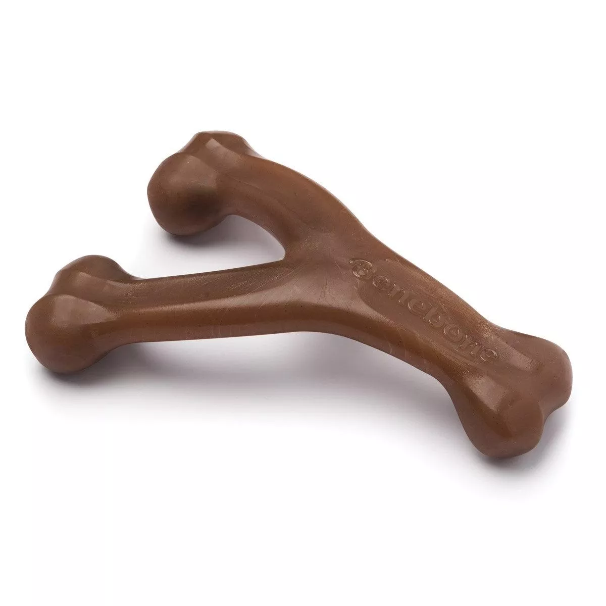 Benebone Wishbone – Peanut Butter Flavour Durable Nylon Chew
