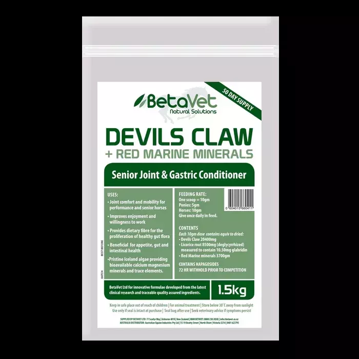 BetaVet Devils Claw + Red Marine Minerals