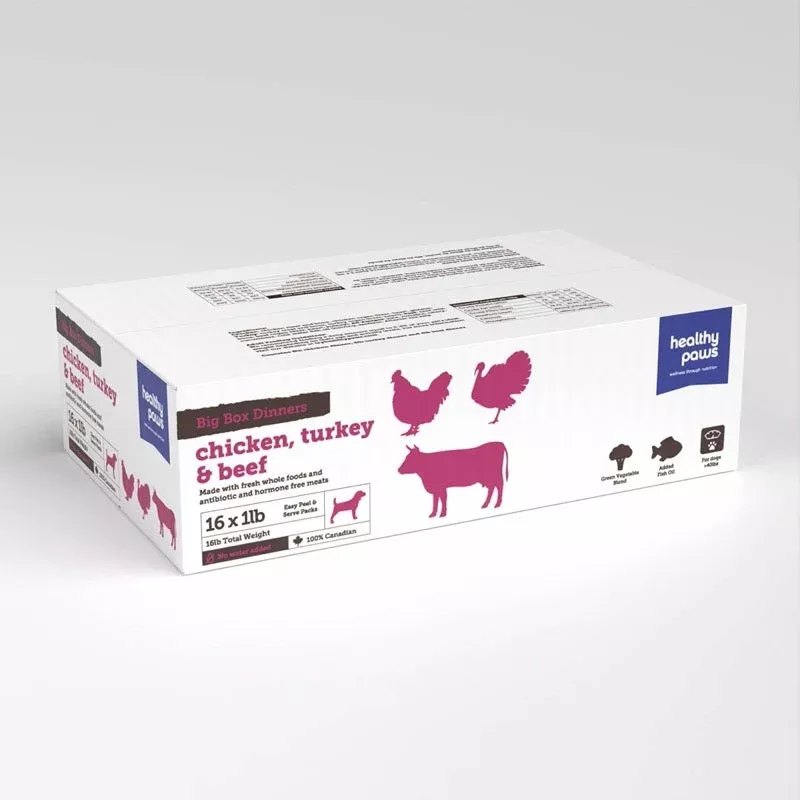 Big Box Chicken/Turkey/Beef 16lb