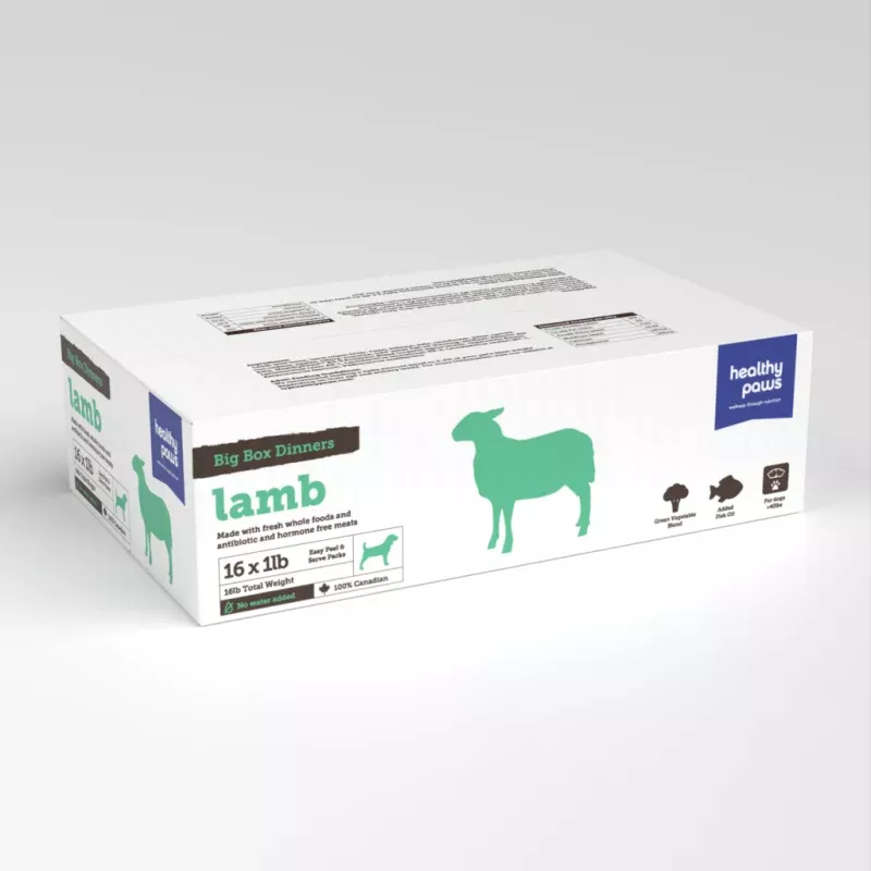 Big Box Dinner Lamb 16lb