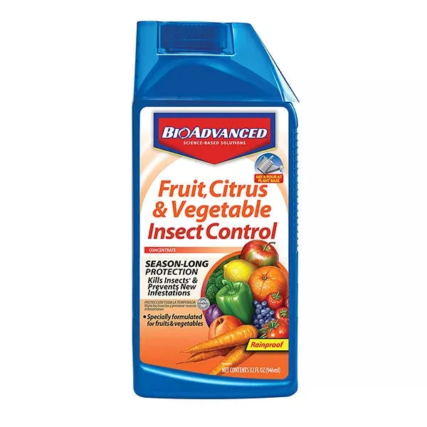 BioAdvanced Fruit, Citrus & Vegetable Insect Control, Concentrate (32 oz.)