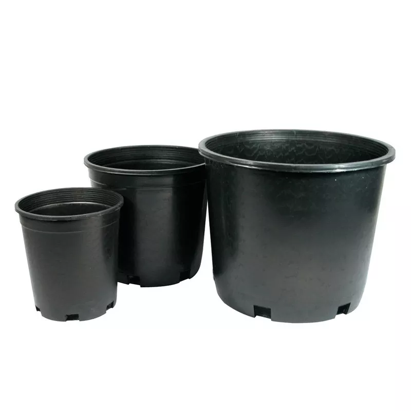 Black Plastic Nursery Pot
