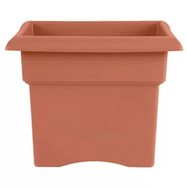 Bloem Veranda Deck Box Planter – 18″ – Terra Cotta