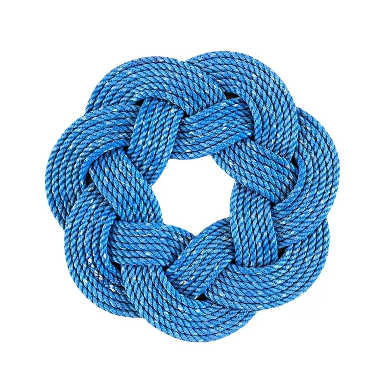 Blue Rope Wreaths