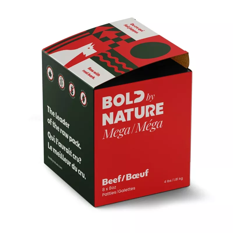 Bold Mega Beef Dinner 4lb Bold By Nature