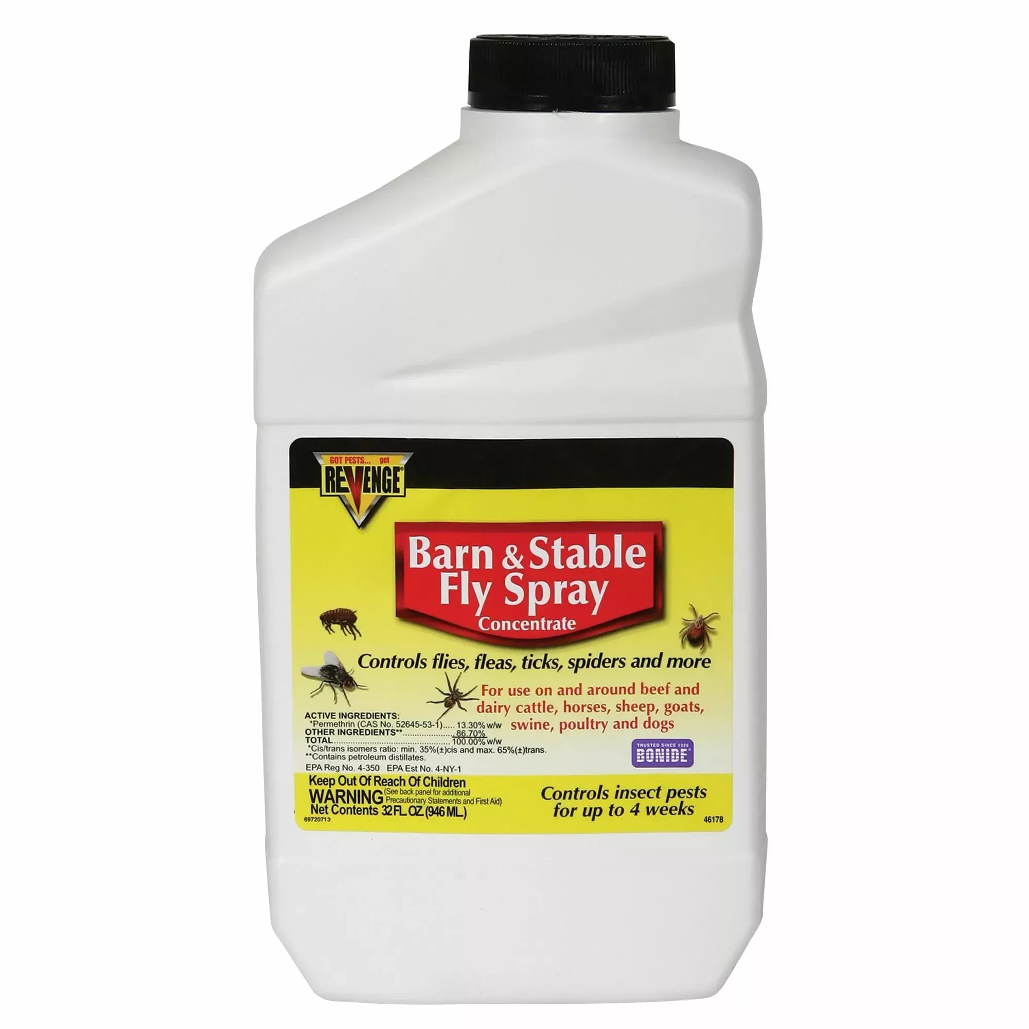 Bonide Revenge Barn & Stable Fly Spray Concentrate – Quart