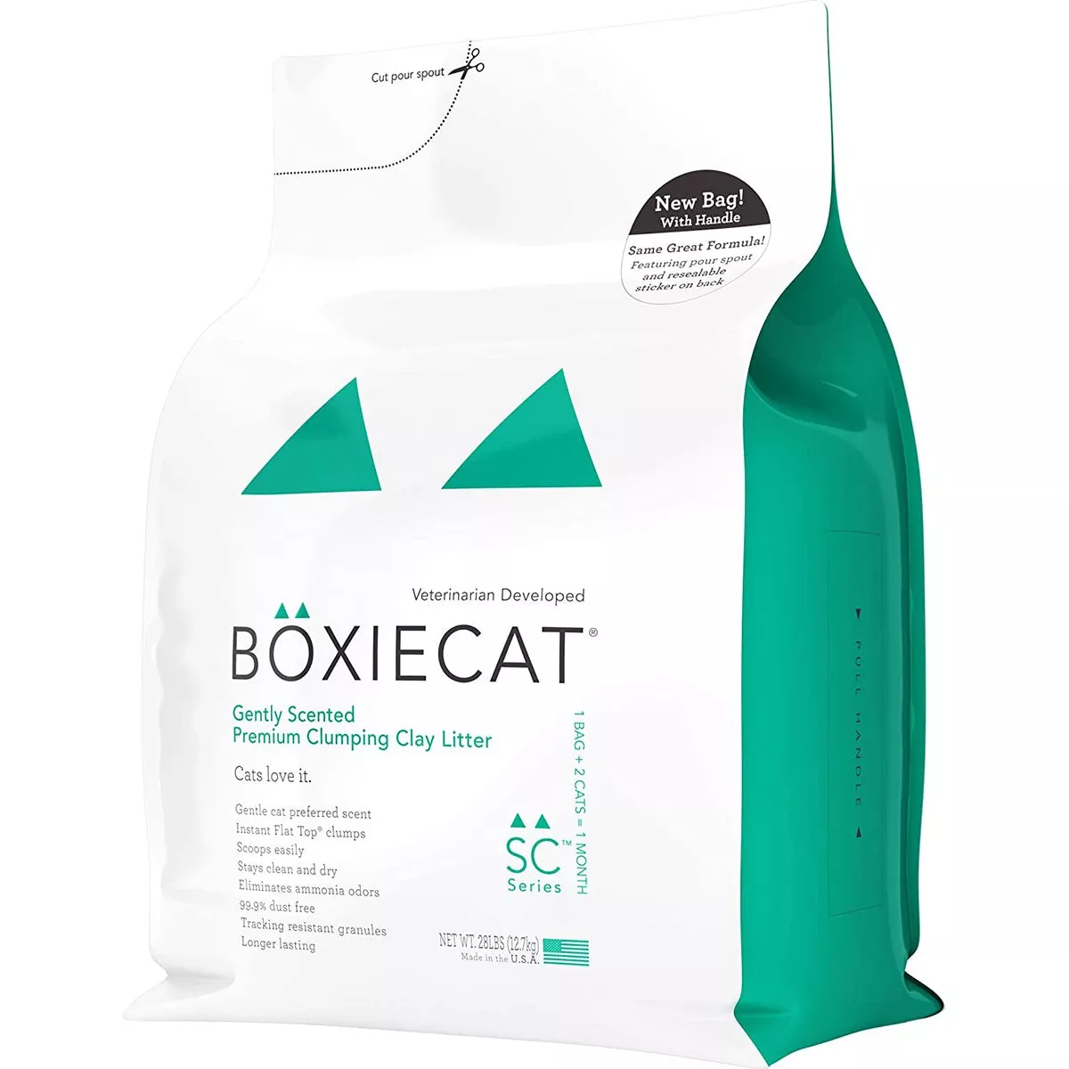 Boxiecat Scented Clumping Clay Cat Litter 28lb