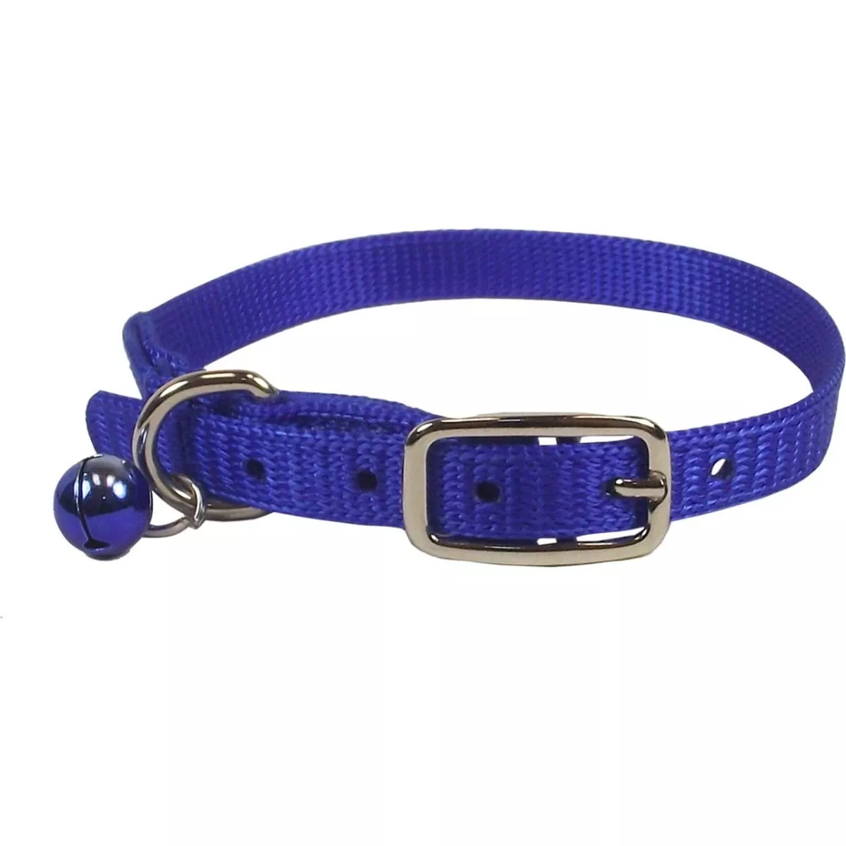 Braided Safety Cat Collar Blue