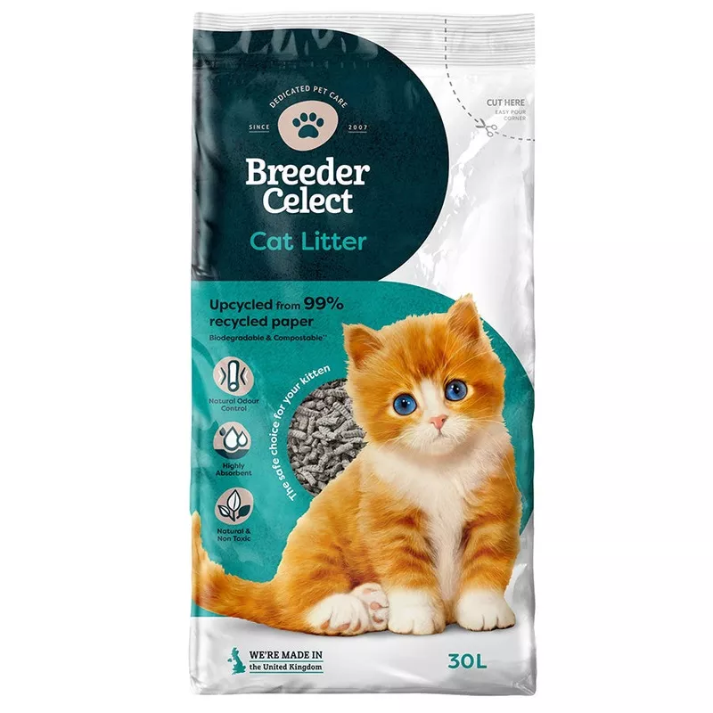 Breeder Celect Cat Litter 20Ltr