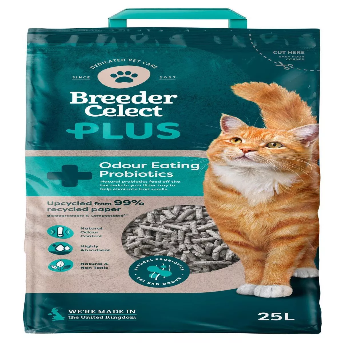 Breeder Celect Cat Plus Pro Litter 25L