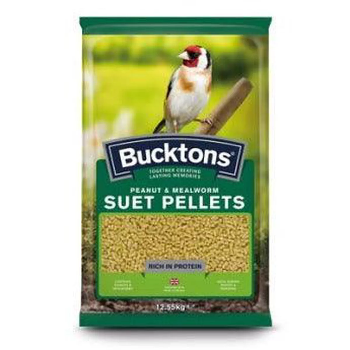 Bucktons Peanut&M/worm Suet Pells