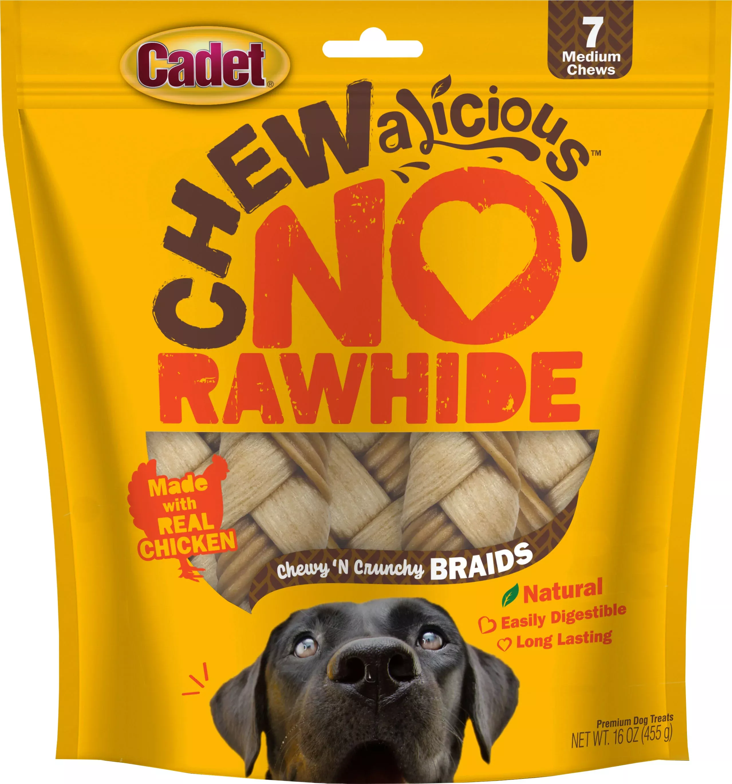 Cadet ChewaliciousRawhide-Free Braids