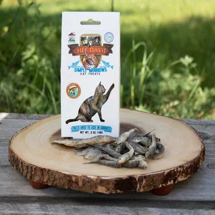 Chef David Simply Minnows Cat Treats
