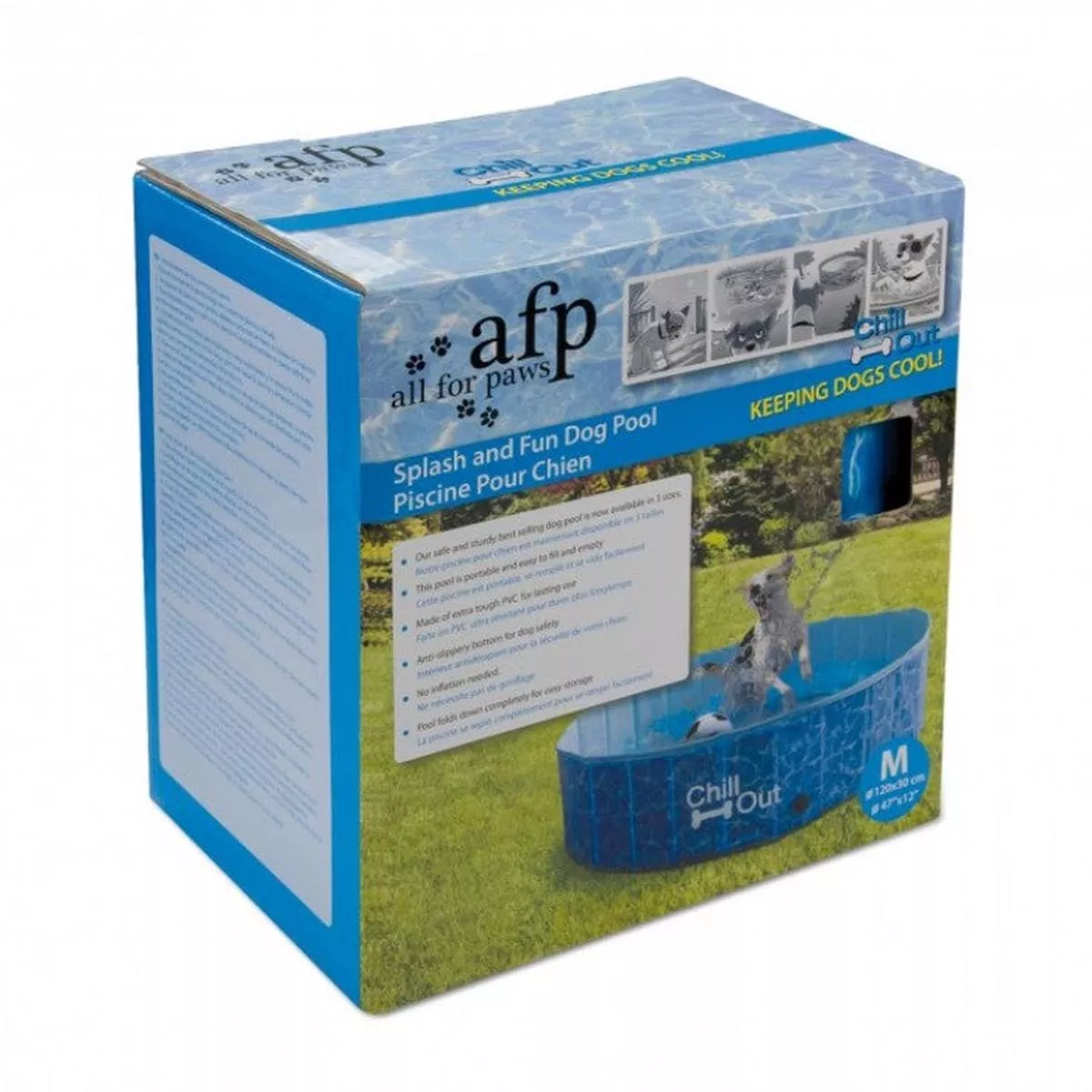 Chill Out Splash & Fun Dog Pool – M