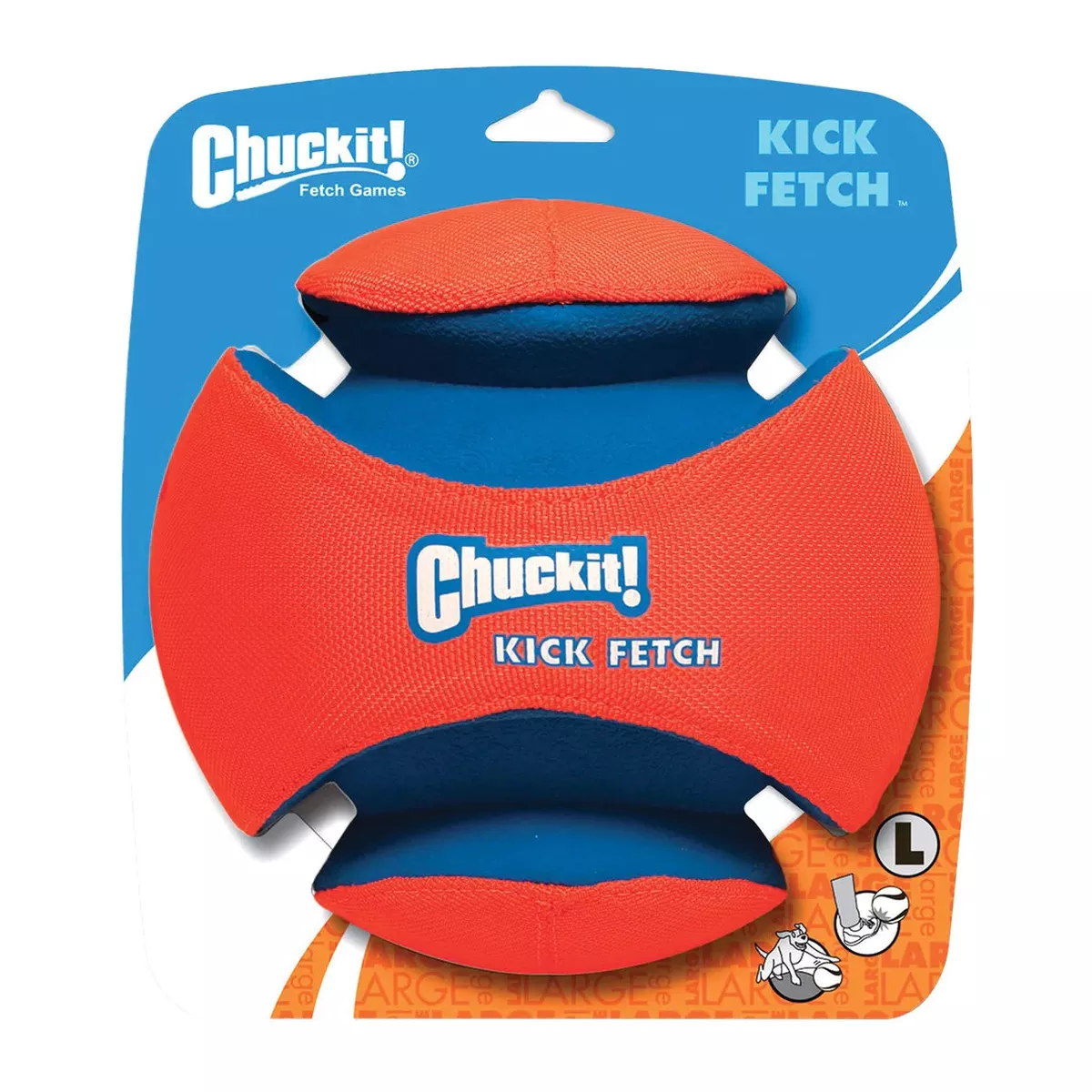 CHUCK IT! Ground Pursuit Kick Fetch Large