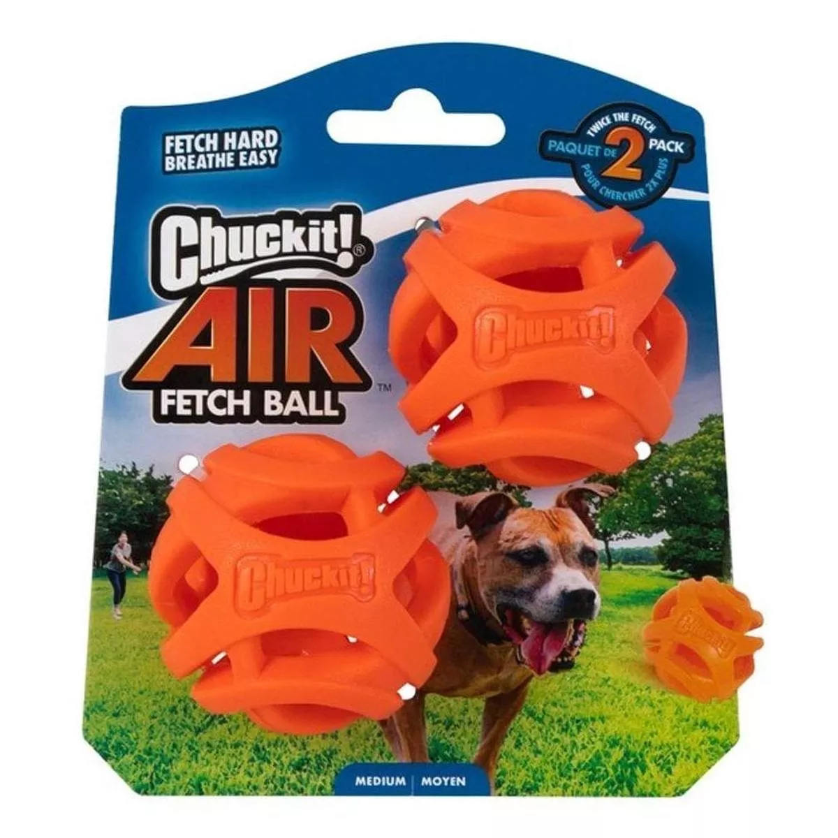 Chuckit Air Fetch Ball Medium 2pk – Default Title
