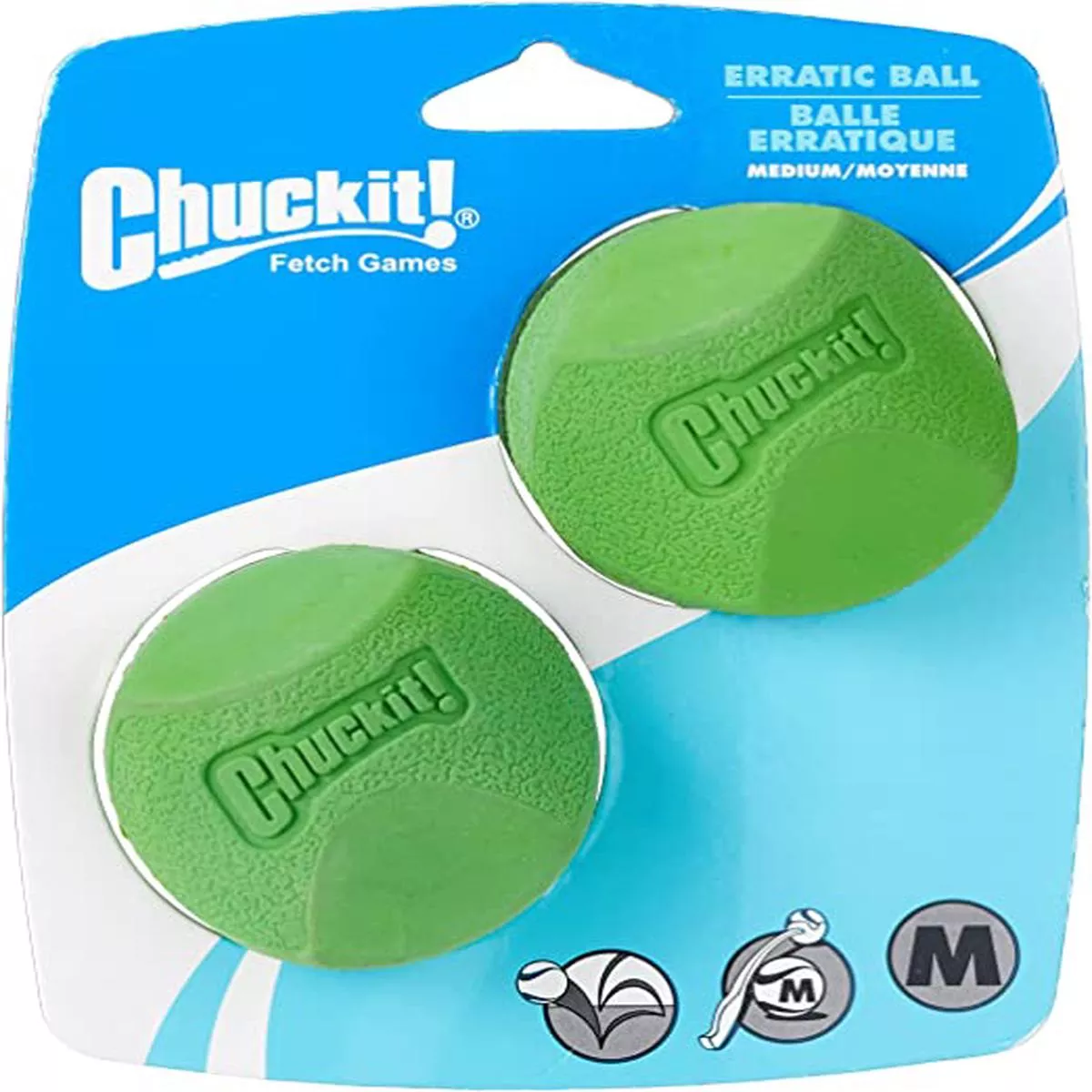 Chuckit! Erratic Ball 2pk