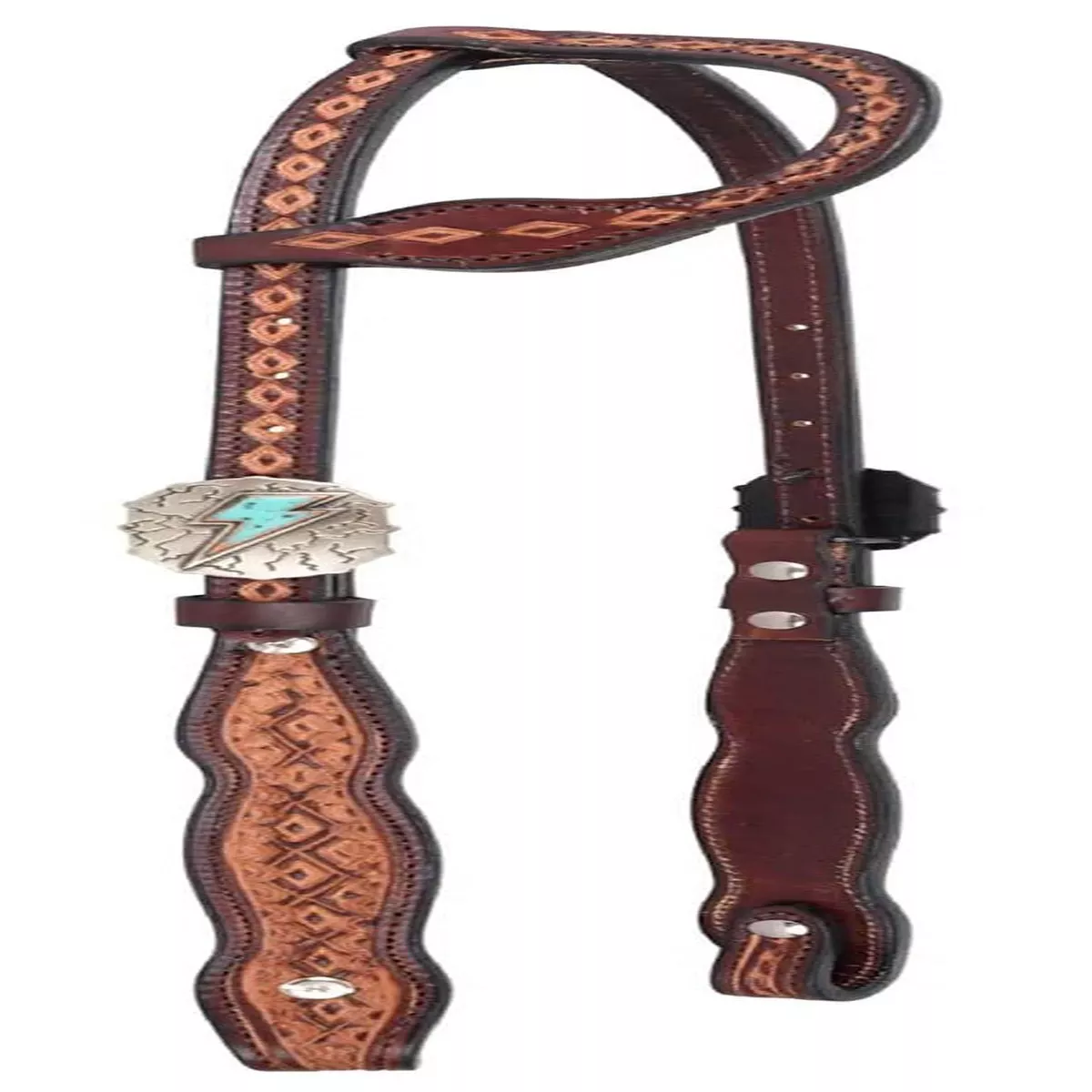 Circle Y Montana One Ear Headstall, Full