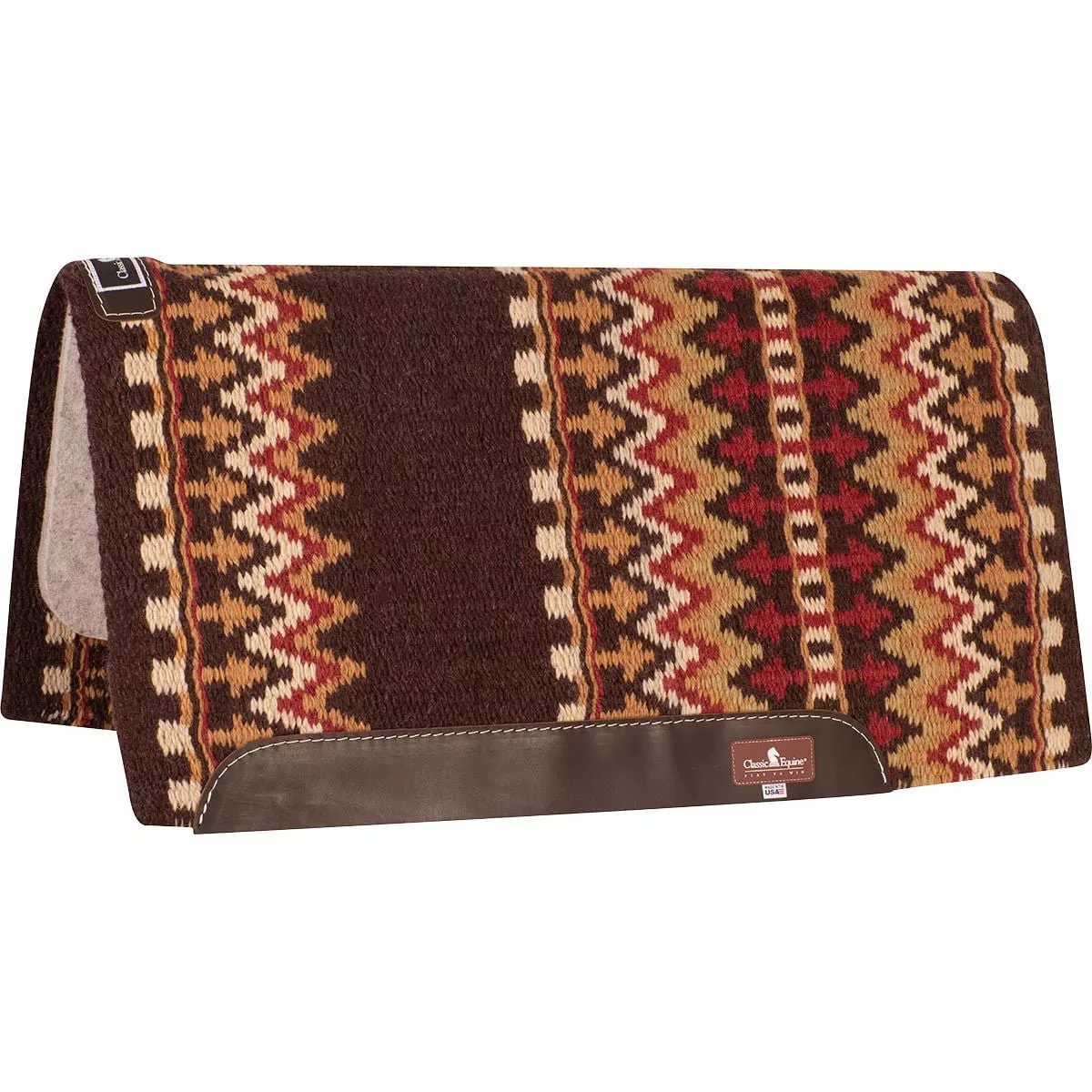 Classic Equine Wool Top Saddle Pad